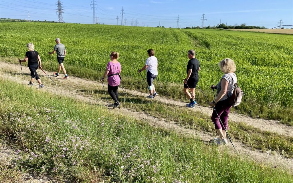 Erlebnisräume – Nordic Walking in der Natur