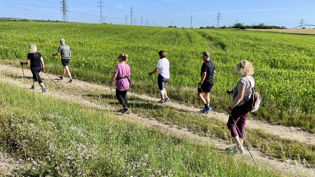 Erlebnisräume – Nordic Walking in der Natur